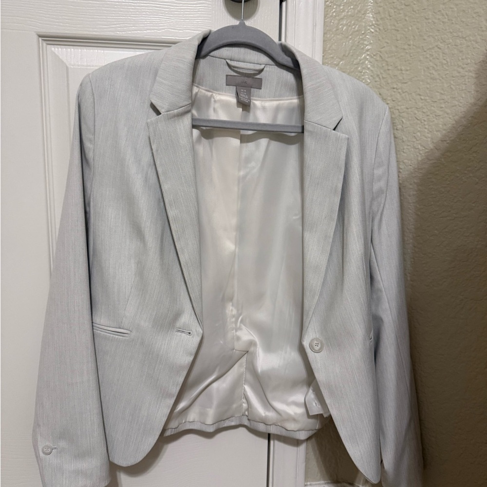 H&M Light Gray Women's Blazer